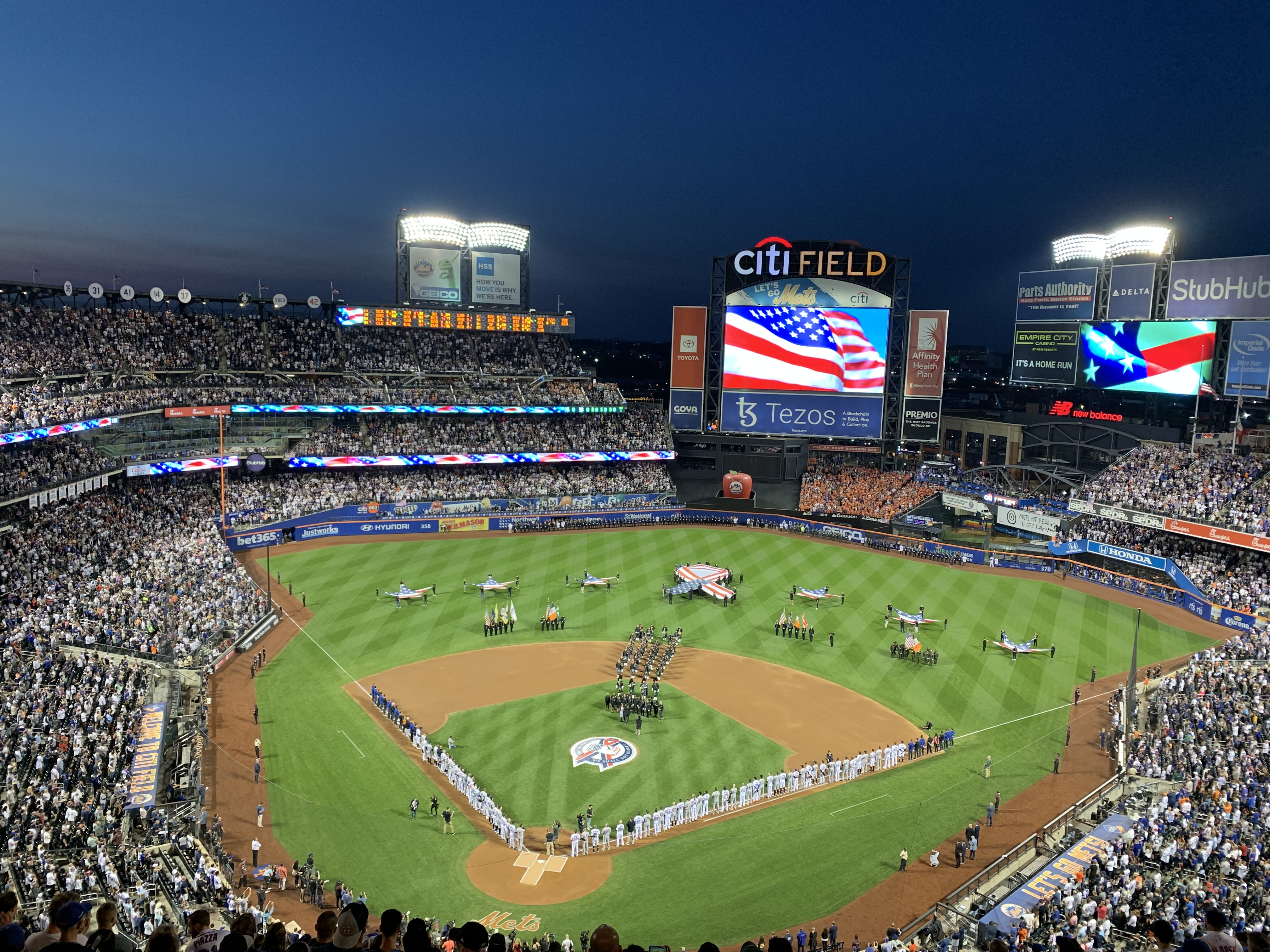 NY Yankees, Mets unite on 20th anniversary of 9/11